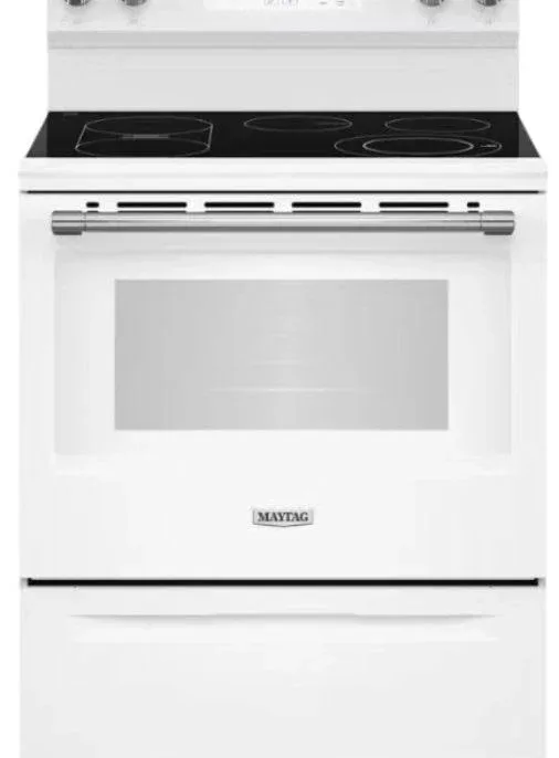 Maytag 30" Freestanding Electric Range With No Preheat Air Fry and Air Baking