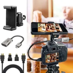 Other Electronics 4K 1080P Capture Card with Type-C to HDMI Converter - Audio Video Adapter for Live Streaming Gameplay