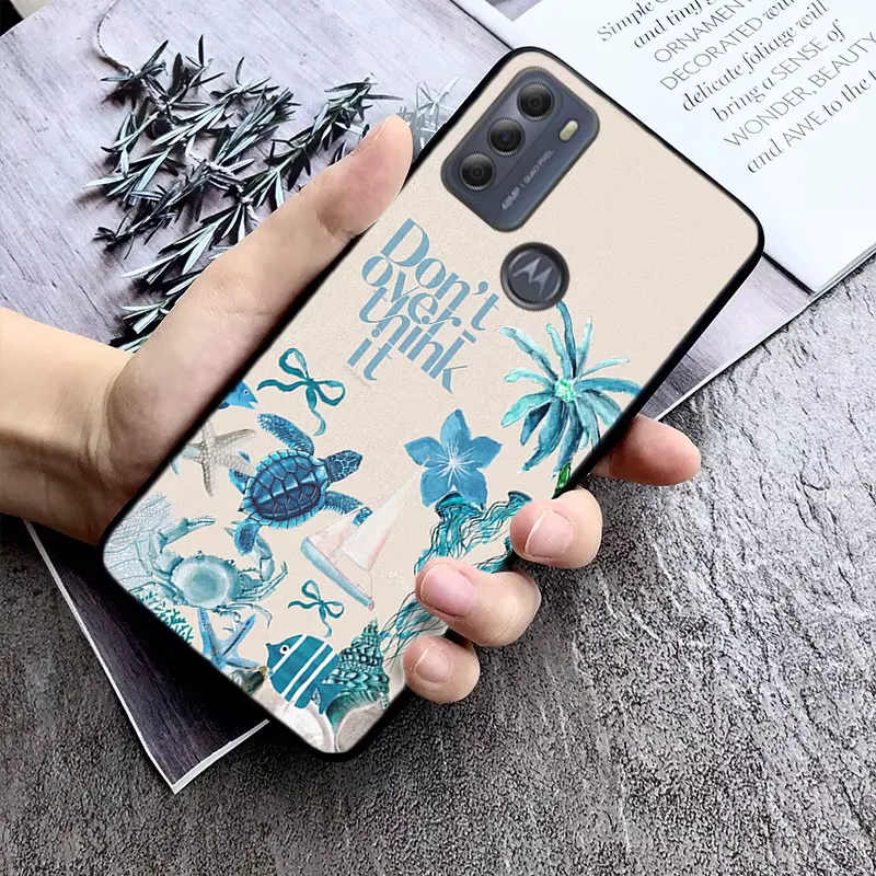 Sea Turtle Case For Motorola Moto G Stylus 5G G Play G35 G45 G54 G24 G86 G04S E13 E14 E32 E32S