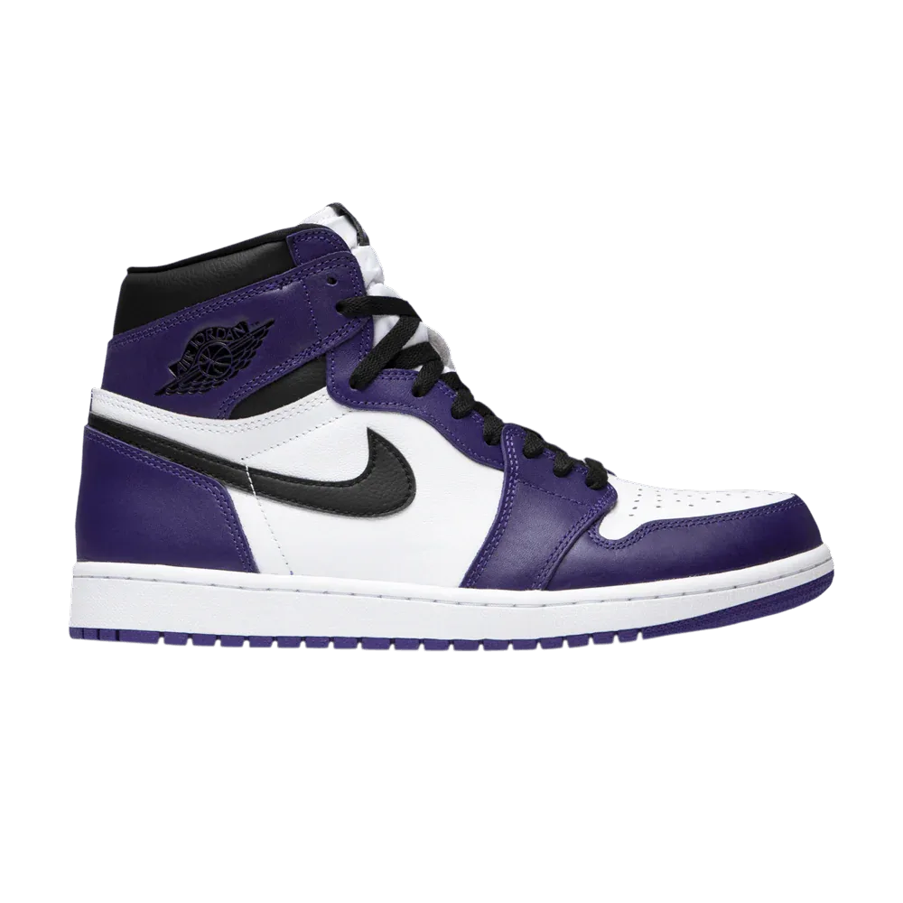 Air Jordan 1 Retro High OG Court Purple White