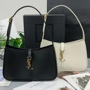 Mini Multi-Color Leather Shoulder Bag, Hobo Handbag with Golden and Silver Metal Chain, Underarm Tote Purse and Fashion