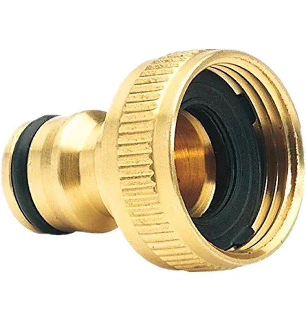 Tuscom Brass Garden Hose Tap Connector