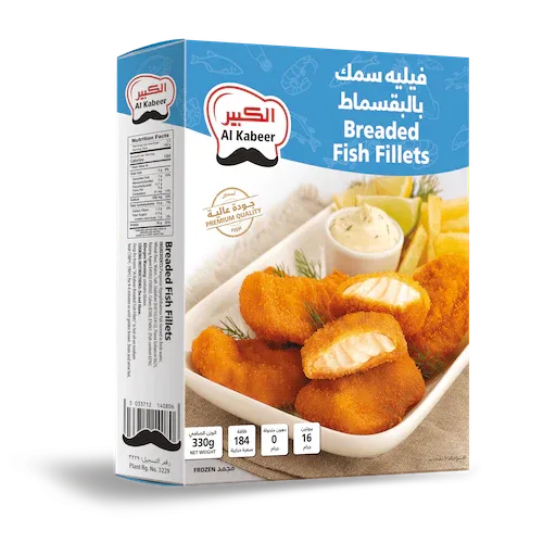 Al Kabeer Breaded Fish Fillets 330 g