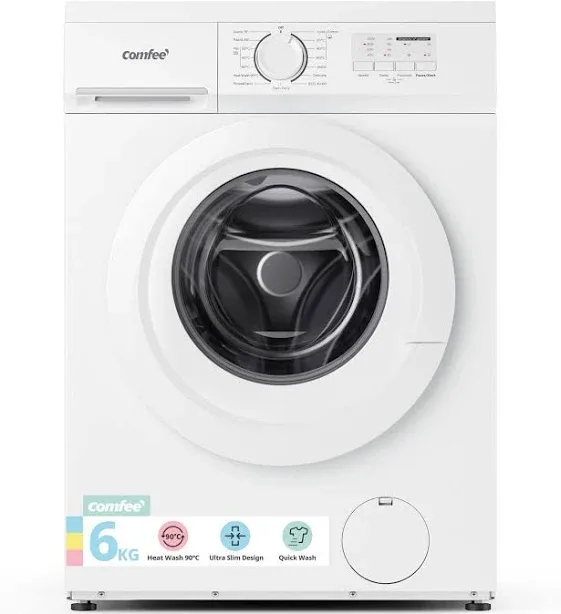 COMFEE' CFE10EW60/W Freestanding Washing Machine