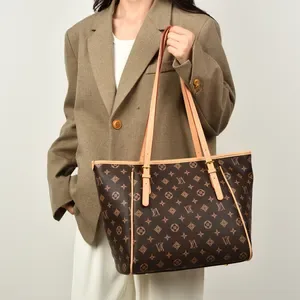 OULAIMEIZI Luxury Retro Designer Tote Bag - Large Capacity Casual Travel Purse for Women, Trendy Versatile Style, Fashio