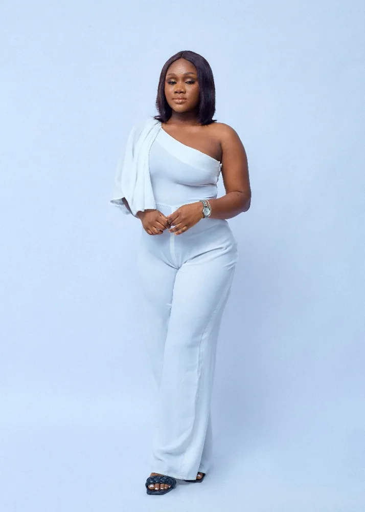 ONE SHOULDER FRILL JUMPSUIT