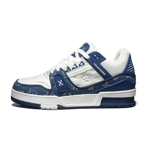 Designer Shoes Designer Shoes running for mens womens black blue New versatile casual height thick soled outdoor sports