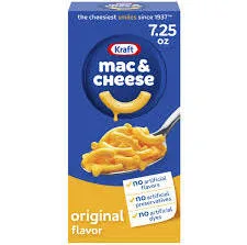 Kraft Original Mac & Cheese Macaroni and Cheese Dinner