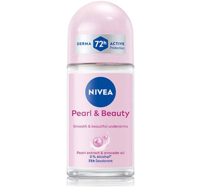 Nivea Women Deodorant Roll On Pearl & Beauty