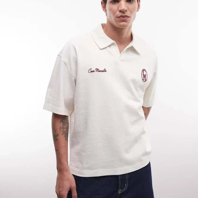 ASOS Super Heavyweight Boxy Oversized Polo