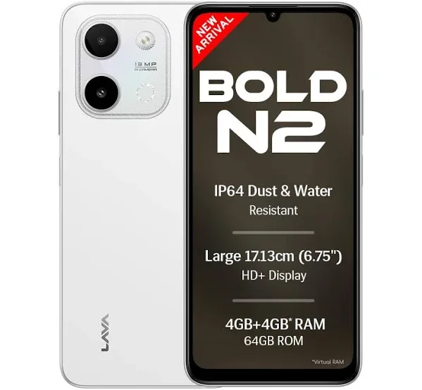 Lava Bold N2 Camera