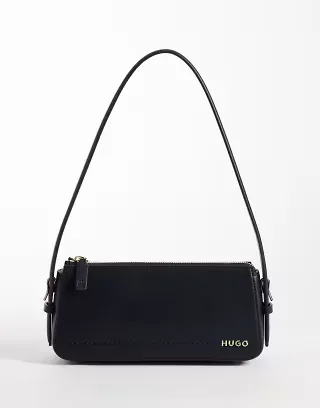 HUGO Red shoulder bag in black