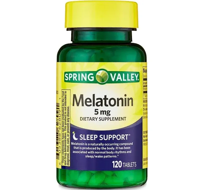 Spring Valley Melatonin 5 Mg