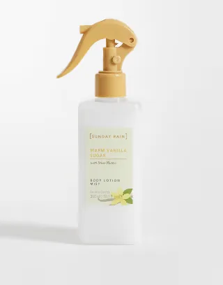 Sunday Rain Warm Vanilla Sugar Body Lotion mist 300ml