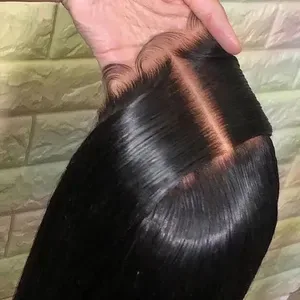Wear And Go 40 Inch Straight Human Hair Wig - Glueless Lace Front 13x4 HD Transparent Lace, Pre-Plucked, Ready to Wear