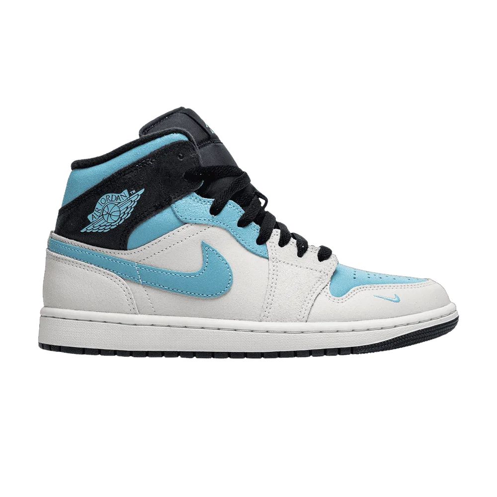 Air Jordan 1 Mid SE Summit White Blue Chill