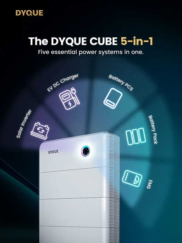 DYQUE Solar Energy New Power System 5-IN-1