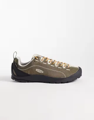 Keen Jasper brushed suede sneakers in light brown