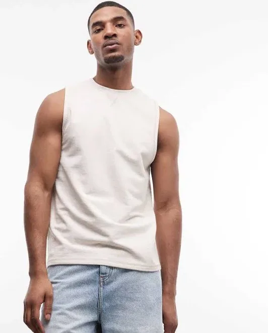 ASOS Design Regular Fit Loopback Tank