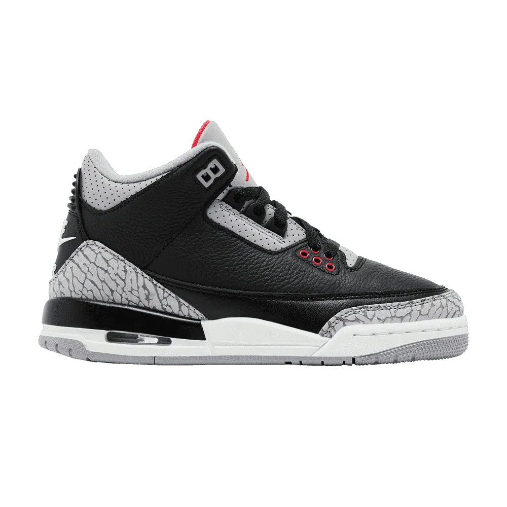 Air Jordan 3 Retro OG GS Black Cement 2024
