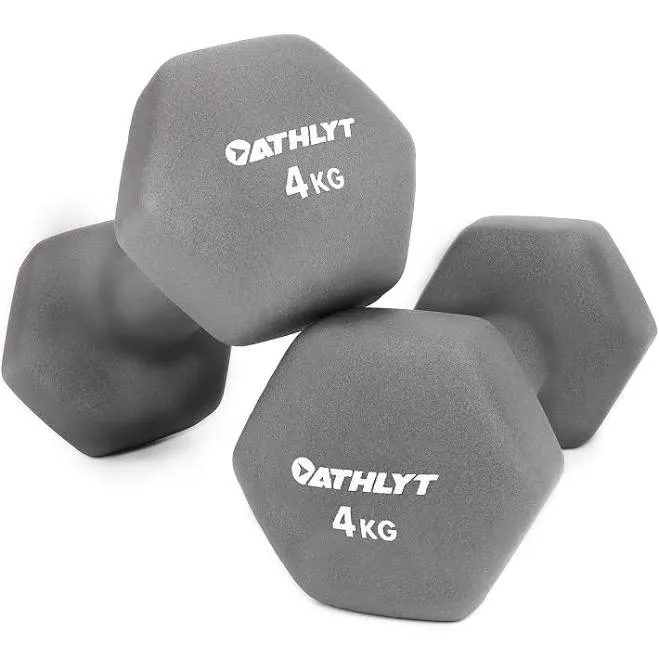 Athlyt Neoprene Dip Dumbbell Set