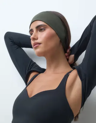4505 active training headband in khaki