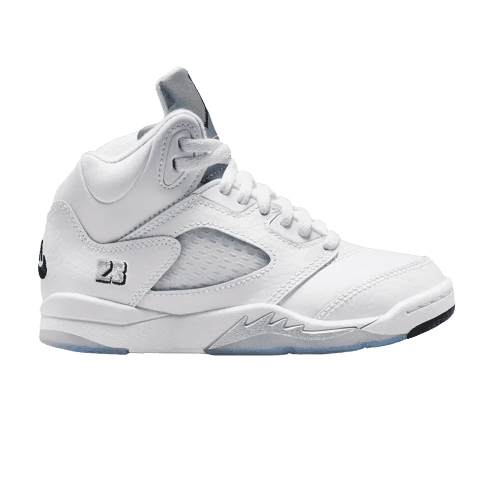 Air Jordan Jordan 5 Retro PS White Metallic Silver 2026