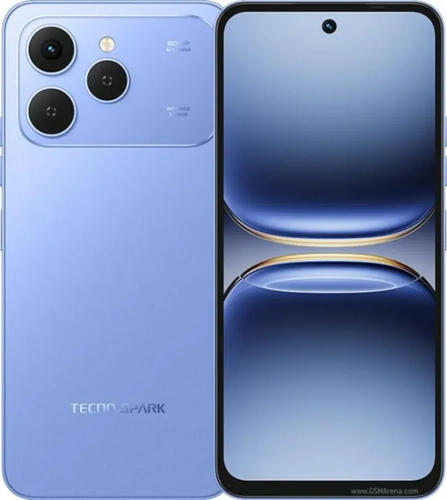 Tecno Spark 40 Km5 6.6"' - 128gb+ 4gb-5200mah - whit