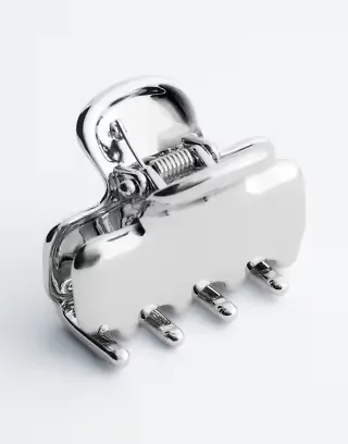 & Other Stories small hair clasp in silver