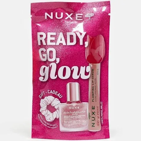NUXE Ready, Go, Glow Pink Bodycare Gift Set