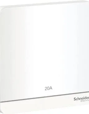 Schneider Electric E8331D20N_WE AvatarOn, switch, 20A, 250V, 2P, LED, White