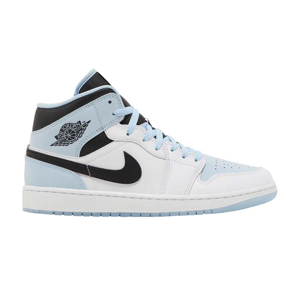 Air Jordan 1 Mid SE Ice Blue Black