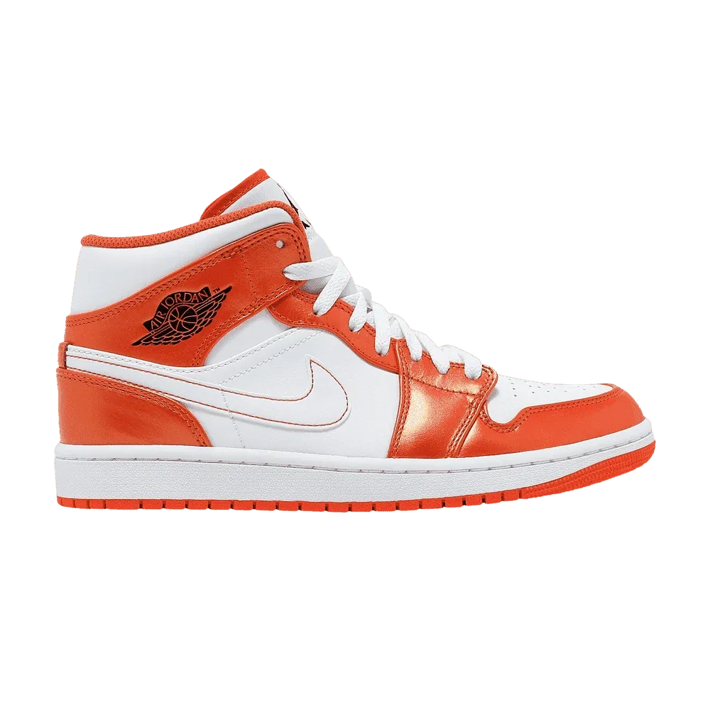 Air Jordan 1 Mid Metallic Orange