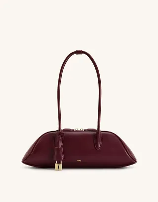 JW PEI Zora shoulder bag in deep claret red