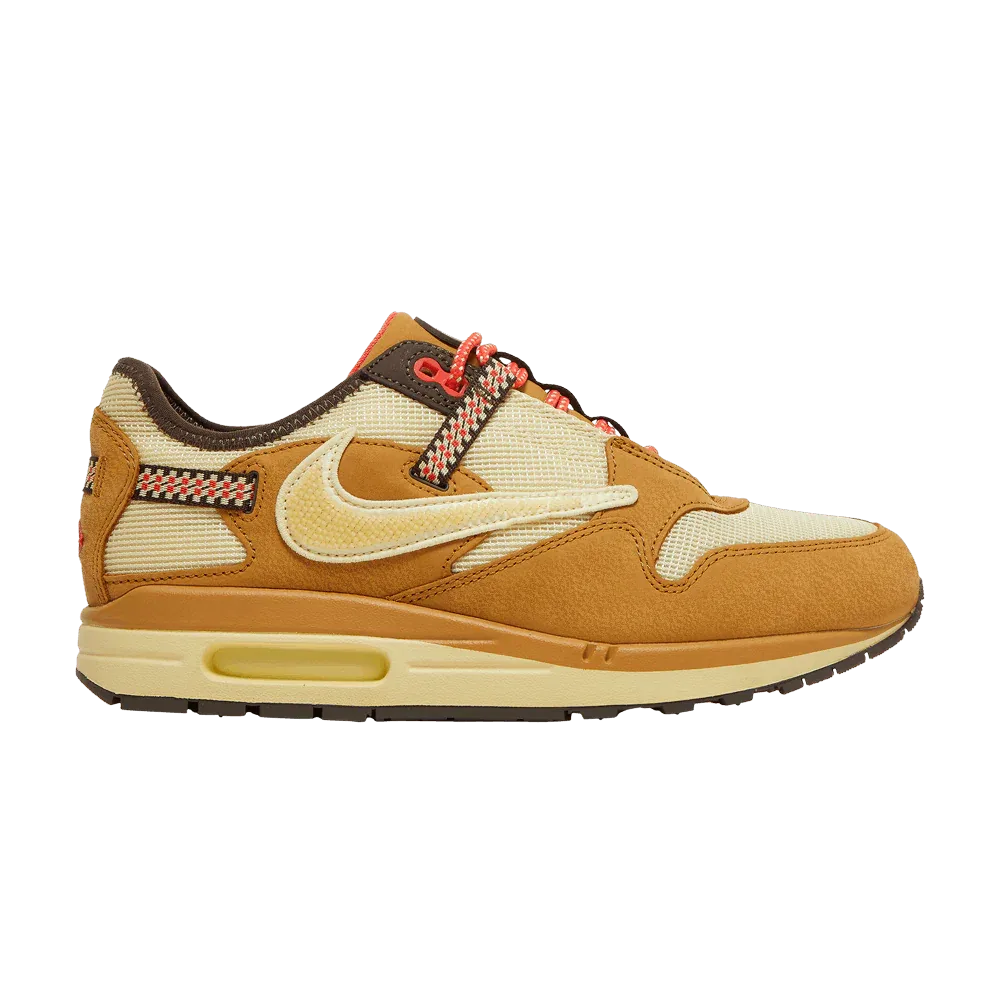 Air Max 1 Travis Scott Cactus Jack Wheat Lemon Drop
